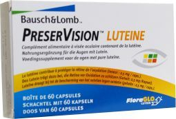 Bausch & Lomb Preservision Luteine 60 Kapseln