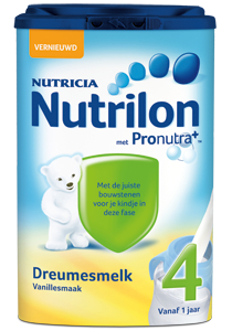 Nutricia Nutrilon Dreumesmelk 4 Vanille