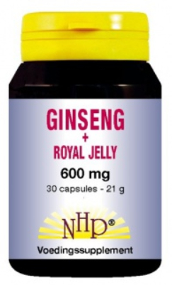 30 capsules NHP Ginseng + Royal Jelly