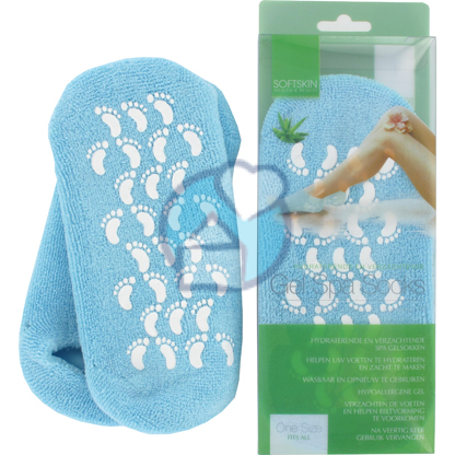 Softskin Gel Spa Hydraterende en Verzachtende Sokken 2 Stücke