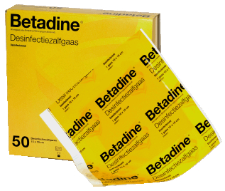 Betadine Desinfectiezalfgaas 1 Stuck