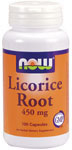 100 capsules NOW Licorice Root 450mg
