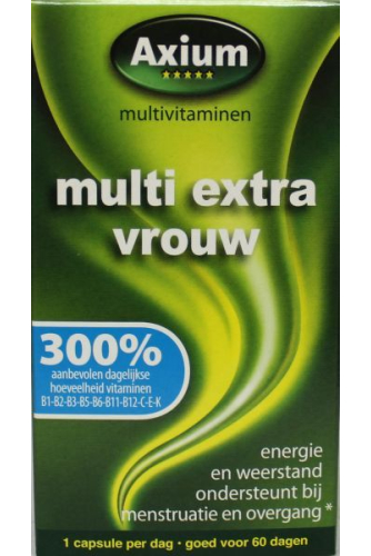 Axium Multi Vrouw Extra  60 Kapseln