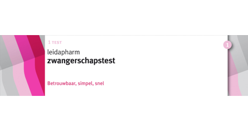 1 test Leidapharm Zwangerschapstest