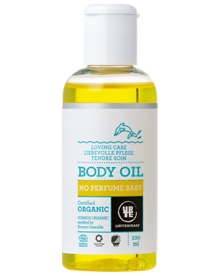 100 ml Urtekram No Perfume Baby Body Oil