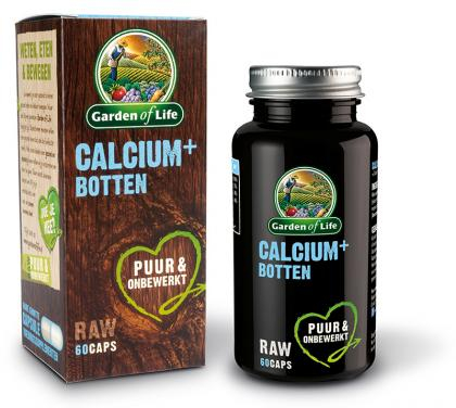 60 capsules Garden of Life Calcium+ Botten