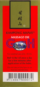 30 ml Kampong Manis Olie