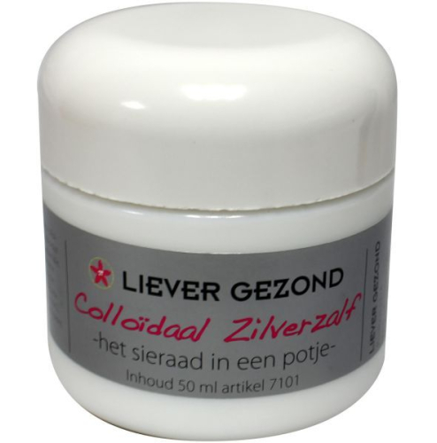 Liever Gezond Colloïdaal Zilverzalf 50 ml