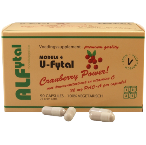90 capsules Alfytal Module 4 U-Fytal Cranberry Power