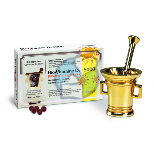 Pharma Nord Bio-Vitamine D3 5000 D-Pearls 80 Kapseln