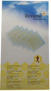 Revamil Wound Dressing 10x20cm 5 Stücke