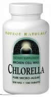 100 tabletten Source Naturals Chlorella 500mg