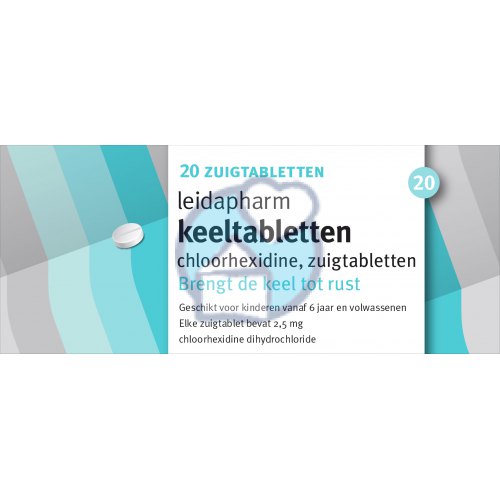 20 zuigtabletten Leidapharm Keeltabletten