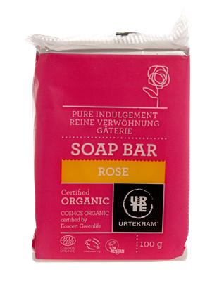 100 gram Urtekram Rose Soap Bar