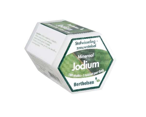 180 tabletten Berthelsen Jodium Kaliumjodide