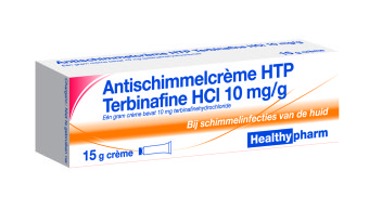 Healthypharm Antischimmelcrème Terbinafine HCl 10mg-g 15 gram
