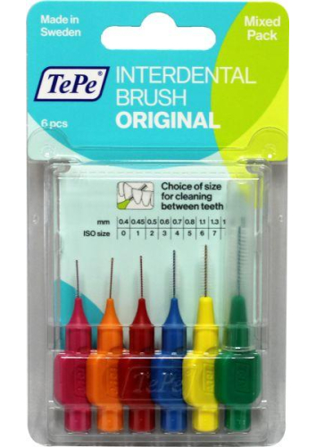 TePe Interdental Brush Original Mixed Pack