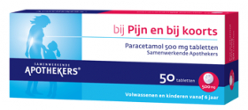 Samenwerkende Apothekers Paracetamol 500 mg 50 tablets