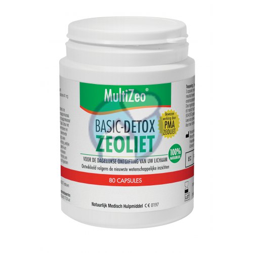 MultiZeo Zeoliet Basic-Detox 80 capsules