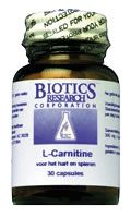30 capsules Biotics L-Carnitine 300mg
