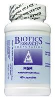 60 capsules Biotics MSM