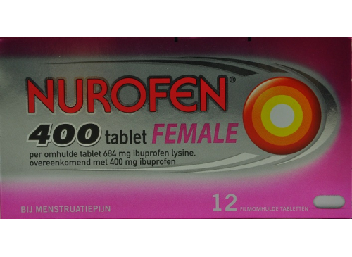 Nurofen 400 tablet Female 12 Tabletten