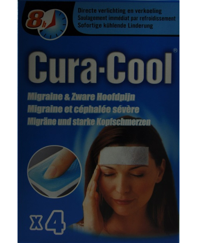 Cura-Cool Migraine & Zware Hoofdpijn 4 Stücke