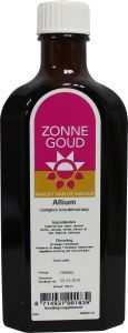 150 Ml Zonnegoud Allium Complex Kruidensiroop