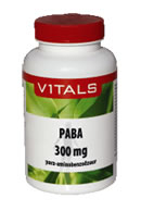 50 capsules Vitals PABA 300mg