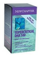 60 softgels NewChapter Supercritical DHA 100