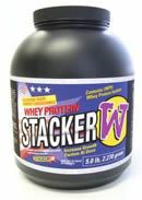 2270 gram Stacker W Whey Proteine Banaan