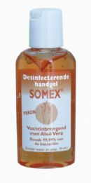 59 ml Somex Desinfecterende Handgel Perzik