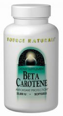 100 softgels Source Naturals Beta Carotene