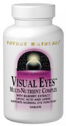 60 tabletten Source Naturals Visual Eyes