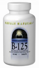 30 tabletten Source Naturals B-125 Complex