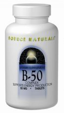 100 tabletten Source Naturals B-50 Complex