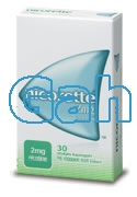 30 stuks Nicorette Kauwgom 2mg Freshmint