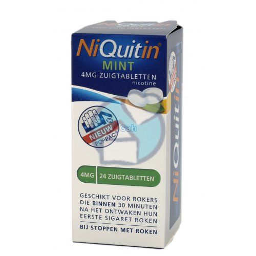 24 stuks Niquitin Zuigtabletten 2mg