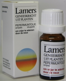 10 ml Lamers Geneeskracht uit planten Pepermuntolie Simplex