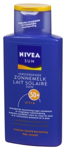 200 ml Nivea Sun Verzorgende Zonnemelk 50+