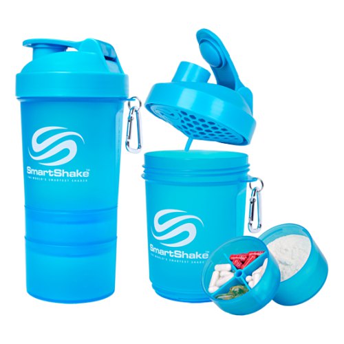 1 Stuck SmartShake SmartShake Blauw 600 ml