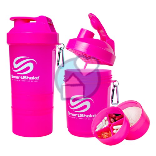 1 Stuck SmartShake SmartShake Roze 600 ml