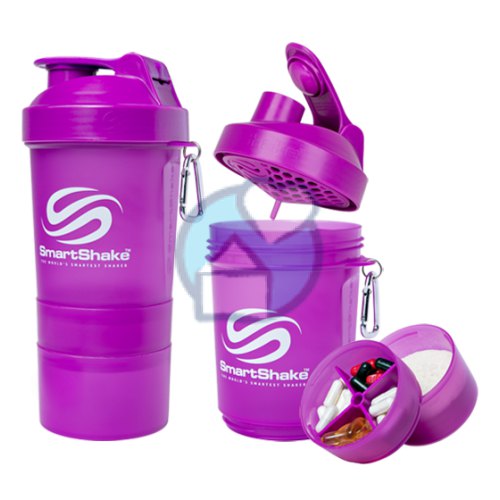 1 Stuck SmartShake SmartShake Paars 600 ml