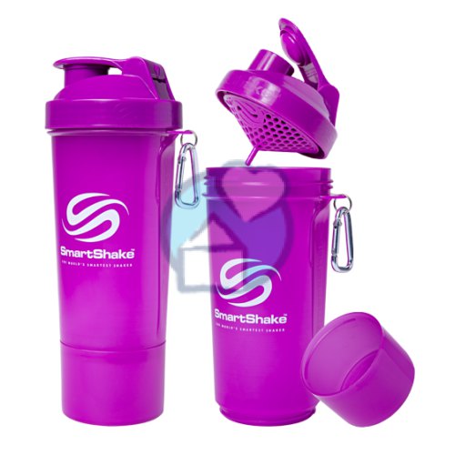 1 Stuck SmartShake SmartShake Paars 500 ml