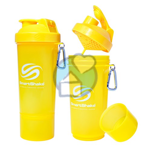 1 Stuck SmartShake SmartShake Geel 500 ml