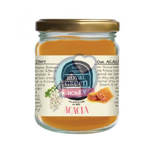 250 Gramm Royal Green Honing Acacia Biologisch