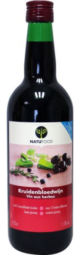 Natufood Kruidenbloedwijn Rood