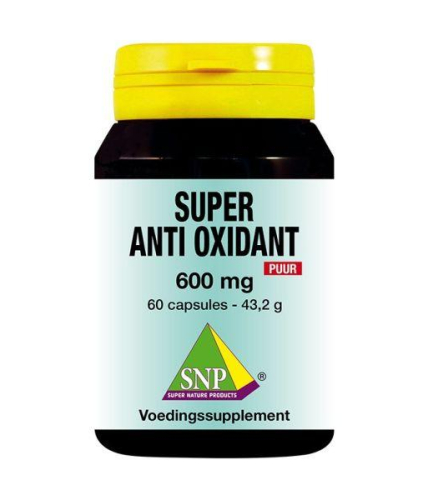 60 capsules SNP Super Anti Oxidant 600 mg PUUR