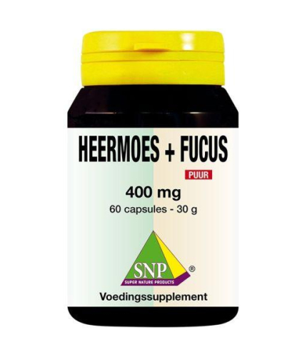 60 capsules SNP Heermoes + Fucus 400 mg PUUR