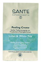 15 ml Sante Lotus & Witte Thee Peelingcreme